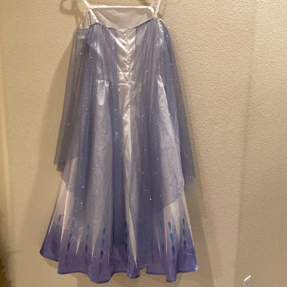 HALLOWEEN FROZEN purple and White Princess Costume🥰 - Picture 7 of 10
